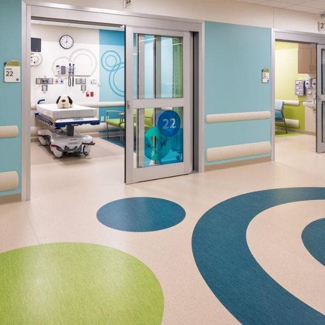 أرضيات مستشفيات